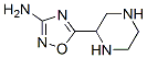 1,2,4-Oxadiazol-3-amine,5-(2-piperazinyl)-(9CI) CAS#: 129594-95-2