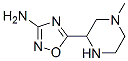 1,2,4-Oxadiazol-3-amine,5-(4-methyl-2-piperazinyl)-(9CI) CAS#: 129594-98-5