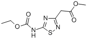 1,2,4-Thiadiazole-3-acetic acid, 5-[(ethoxycarbonyl)amino]-, methyl ester CAS#: 150215-07-9