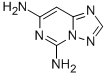 [1,2,4]Triazolo[1,5-c]pyrimidine-5,7-diamine(9CI) CAS#: 144105-17-9