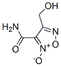 1,2,5-Oxadiazole-3-carboxamide, 4-(hydroxymethyl)-, 2-oxide (9CI) CAS#: 158590-73-9