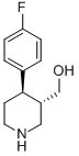 (3S,4R)-(-)-4-(4'-FLUOROPHENYL)3-HYDROXYMETHYL)-PIPERIDINE CAS#: 125224-43-3