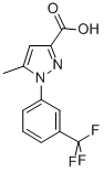 5-METHYL-1-(3-TRIFLUOROMETHYL-PHENYL)-1H-PYRAZOLE-3-CARBOXYLIC ACID CAS#: 126067-60-5
