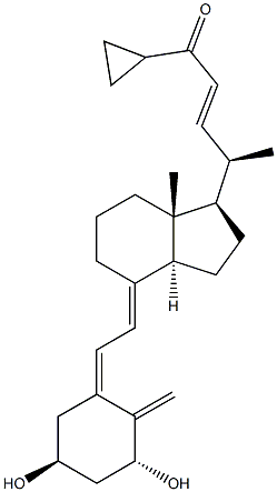 (5Z,7E,22E)-9,10-Seco-26,27-cyclo-1α,3β-dihydroxycholesta-5,7,10(19),22-tetren-24-one CAS#: 126860-83-1