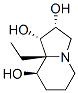 1,2,8-Indolizinetriol,8a-ethyloctahydro-,(1S,2R,8R,8aR)-(9CI) CAS#: 277755-43-8