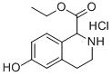 6-HYDROXY-1,2,3,4-TETRAHYDRO-ISOQUINOLINE-1-CARBOXYLIC ACID ETHYL ESTER HYDROCHLORIDE CAS#: 128073-50-7