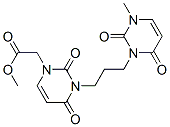 1(2H)-Pyrimidineacetic acid, 3-(3-(3,6-dihydro-3-methyl-2,6-dioxo-1(2H )-pyrimidinyl)propyl)-3,4-dihydro-2,4-dioxo-, methyl ester CAS#: 137394-53-7