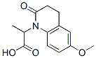 1(2H)-Quinolineacetic  acid,  3,4-dihydro-6-methoxy--alpha--methyl-2-oxo- CAS#: 115706-38-2