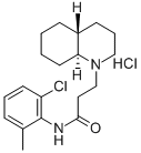 1(2H)-Quinolinepropanamide, N-(2-chloro-6-methylphenyl)octahydro-, mon ohydrochloride, trans- CAS#: 39489-94-6