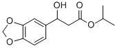 1,3-BENZODIOXOLE-5-PROPANOIC ACID, B-HYDROXY-, 1-METHYLETHYL ESTER CAS#: 143284-60-0