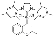 (1,3-BIS-(2,4,6-TRIMETHYLPHENYL)-2-IMIDAZOLIDINYLIDENE)DICHLORO(O-ISOPROPOXYPHENYLMETHYLENE)RUTHENIUM CAS#: 301224-40-8