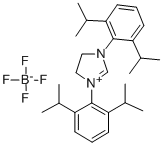 1,3-BIS(2,6-DI-I-PROPYLPHENYL)-4,5-DIHYDROIMIDAZOLIUM TETRAFLUOROBORATE CAS#: 282109-83-5