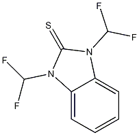 1,3-BIS(DIFLUOROMETHYL)BENZIMIDAZOLE-2-THIONE CAS#: 329269-79-6