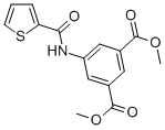 1,3-Benzenedicarboxylic acid,5-[(2-thienylcarbonyl)amino]-,dimethyl ester CAS#: 314284-47-4