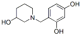 1,3-Benzenediol, 4-[(3-hydroxy-1-piperidinyl)methyl]- (9CI) CAS#: 364365-70-8