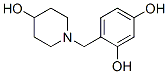 1,3-Benzenediol, 4-[(4-hydroxy-1-piperidinyl)methyl]- (9CI) CAS#: 364365-68-4