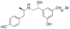 1,3-Benzenediol, 5-[1-hydroxy-2-[[2-(4-hydroxyphenyl)-1-methylethyl]amino]ethyl]-, hydrobromide, (R*,R*)-(+-)- CAS#: 36369-23-0