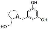 1,3-Benzenediol, 5-[[2-(hydroxymethyl)-1-pyrrolidinyl]methyl]- (9CI) CAS#: 364365-92-4