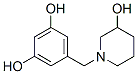 1,3-Benzenediol, 5-[(3-hydroxy-1-piperidinyl)methyl]- (9CI) CAS#: 364365-94-6