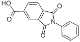 1,3-DIOXO-2-PHENYLISOINDOLINE-5-CARBOXYLIC ACID CAS#: 4649-27-8