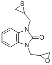 1,3-Dihydro-1-(oxiranylmethyl)-3-(thiiranylmethyl)-2H-benzimidazol-2-o ne CAS#: 130100-08-2