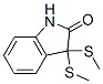 1,3-Dihydro-3,3-bis(methylthio)-2H-indol-2-one CAS#: 35524-65-3