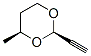 1,3-Dioxane, 2-ethynyl-4-methyl-, (2R-cis)- (9CI) CAS#: 143136-91-8