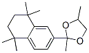 1,3-Dioxolan, 2,4-Dimethyl-2-(5,6,7,8,-Tetrahydro-5,5,8,8-tetramethyl-2-naphtalenyl)- CAS#: 131812-51-6