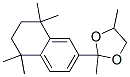 1,3-Dioxolan, 2,4-Dimethyl-2-(5,6,7,8,-Tetrahydro-5,5,8,8-tetramethyl-2-naphtalenyl)- CAS#: 131812-52-7