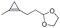 1,3-Dioxolane,  2-[2-(2-methyl-1-cyclopropen-1-yl)ethyl]- CAS#: 156049-57-9