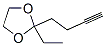 1,3-Dioxolane,  2-(3-butynyl)-2-ethyl-  (9CI) CAS#: 166907-61-5