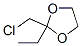 1,3-Dioxolane,  2-(chloromethyl)-2-ethyl- CAS#: 123016-14-8