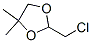 1,3-Dioxolane,  2-(chloromethyl)-4,4-dimethyl- CAS#: 126910-65-4