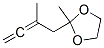 1,3-Dioxolane, 2-methyl-2-(2-methyl-2,3-butadienyl)- (7CI,8CI,9CI) CAS#: 4528-29-4