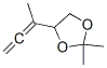 1,3-Dioxolane, 2,2-dimethyl-4-(1-methyl-1,2-propadienyl)- (9CI) CAS#: 120717-26-2