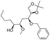 1,3-Dioxolane-4-butanol, .alpha.-butyl-.beta.-methoxy-2,2-dimethyl-.delta.-(phenylmethoxy)-, 4R-4R*(.alpha.S*,.beta.R*,.delta.S*)- CAS#: 136781-79-8