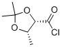 1,3-Dioxolane-4-carbonyl chloride, 2,2,5-trimethyl-, (4S-cis)- (9CI) CAS#: 124600-39-1