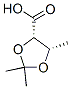 1,3-Dioxolane-4-carboxylicacid,2,2,5-trimethyl-,(4S-cis)-(9CI) CAS#: 124600-38-0