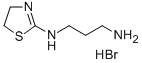 1,3-Propanediamine, N-(4,5-dihydro-2-thiazolyl)-, monohydrobromide CAS#: 37915-00-7