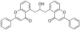 1,3-bis(2-phenyl-4-chromenon-5-yl)propan-2-ol CAS#: 37962-64-4