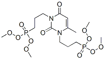 1,3-bis(3-dimethoxyphosphorylpropyl)-6-methyl-pyrimidine-2,4-dione CAS#: 130366-46-0