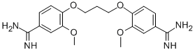 1,3-bis(4-amidino-2-methoxyphenoxy)propane CAS#: 124076-65-9
