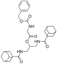 1,3-bis(adamantane-1-carbonylamino)propan-2-yl 2-phenylmethoxycarbonyl aminoacetate CAS#: 138405-02-4