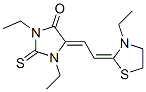 1,3-diethyl-5-[(3-ethylthiazolidin-2-ylidene)ethylidene]-2-thioxoimidazolidin-4-one CAS#: 36590-99-5