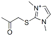 1,3-dimethyl-2-((2-oxopropyl)thio)imidazolium CAS#: 135273-74-4