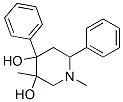 1,3-dimethyl-4,6-diphenyl-piperidine-3,4-diol CAS#: 128887-78-5