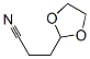 1,3-dioxolane-2-propiononitrile CAS#: 4388-58-3