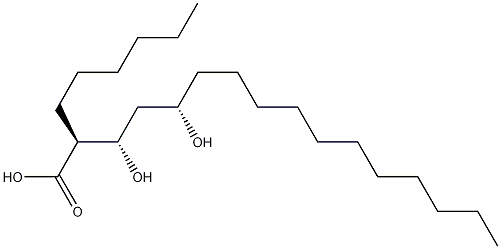 (2S,3S,5S)-2-Hexyl-3,5-dihydroxyhexadecanoic Acid  CAS#: 130793-30-5