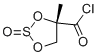 1,3,2-Dioxathiolane-4-carbonyl chloride, 4-methyl-, 2-oxide, (4S)- (9CI) CAS#: 316373-91-8