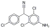 4-AMino-2,6-dichloro-α-(4-chlorophenyl)benzeneacetonitrile CAS#: 132252-58-5